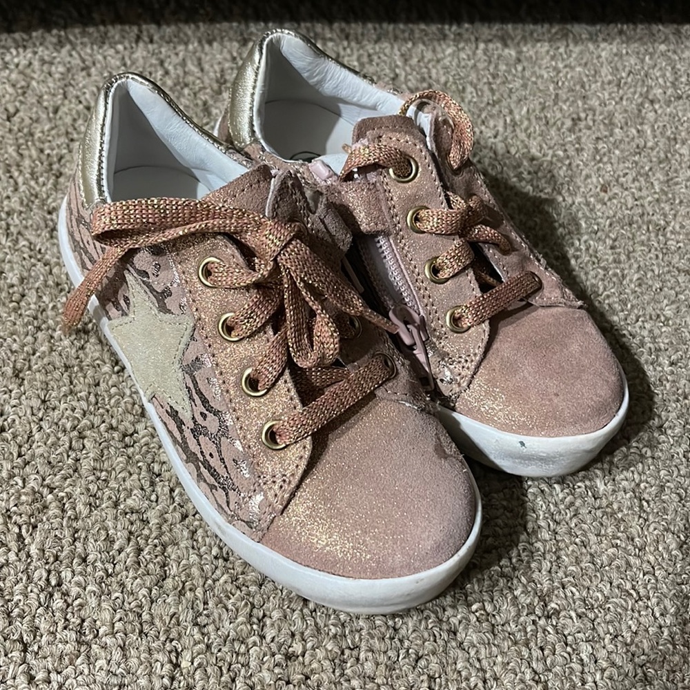 Naturino leather star sneaker